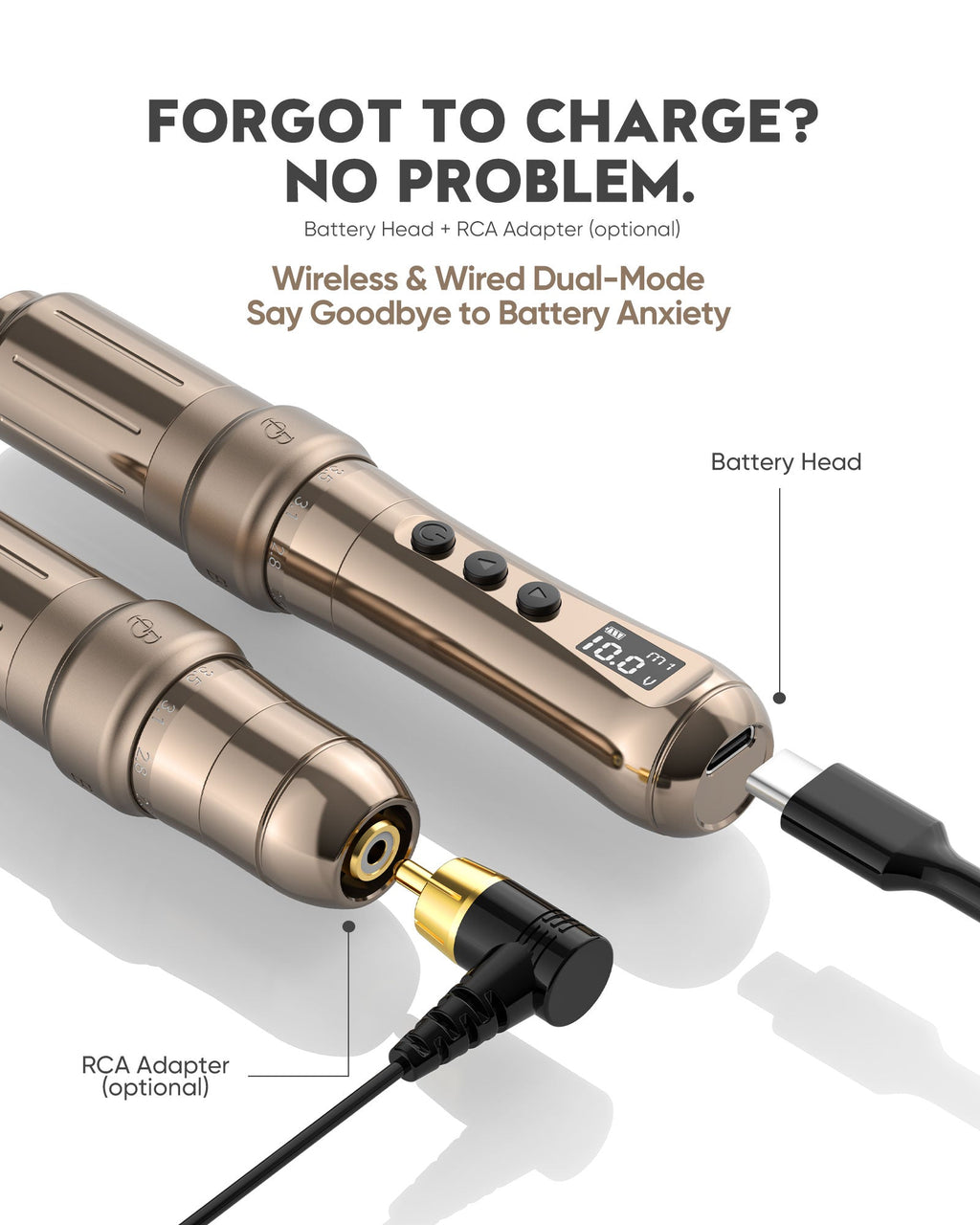 Biomaser U1 Wireless PMU Machine with Adjustable Stroke