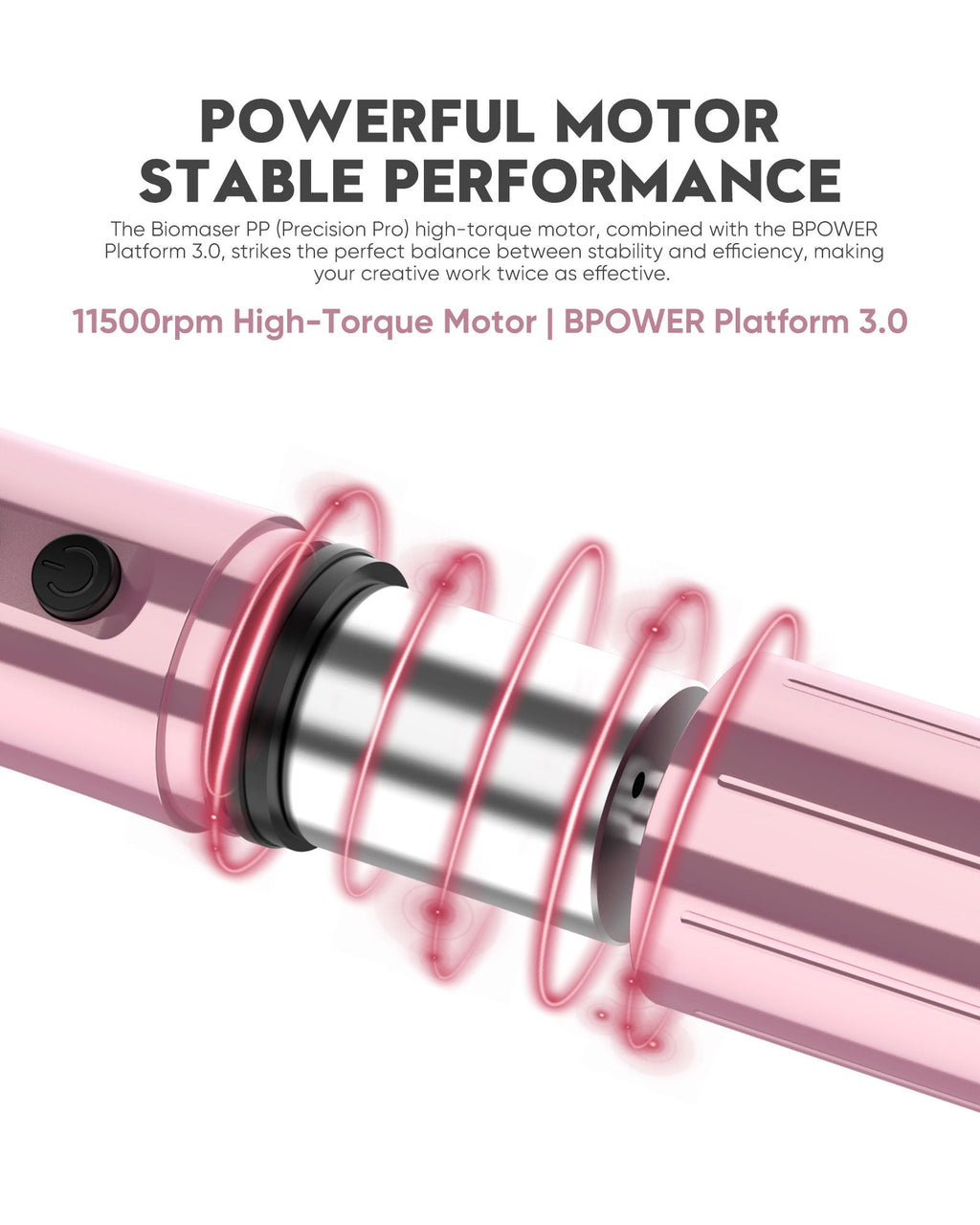 Biomaser U1 Wireless PMU Machine with Adjustable Stroke