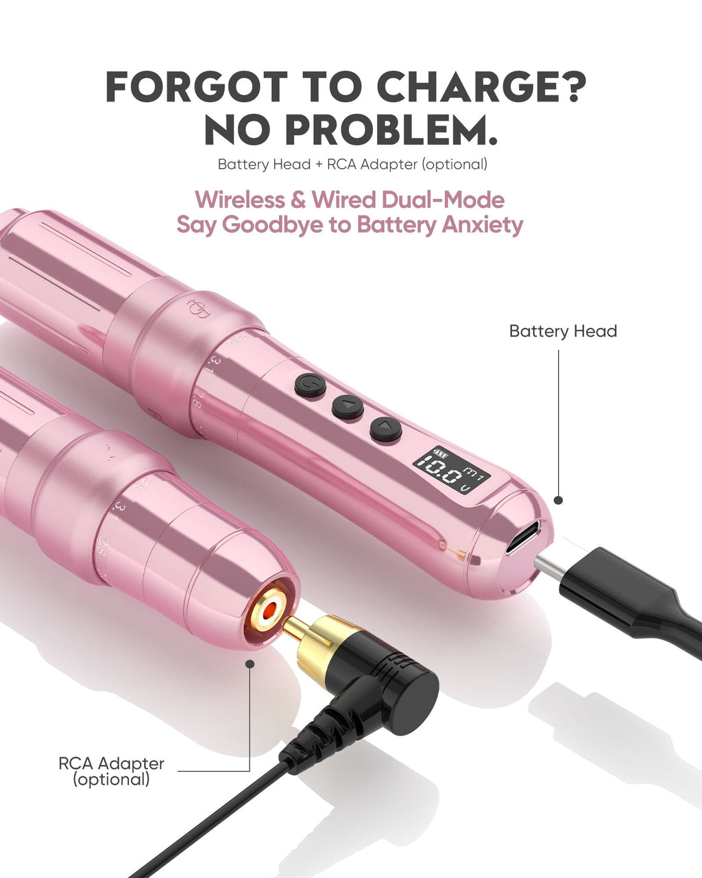 Biomaser U1 Wireless PMU Machine with Adjustable Stroke