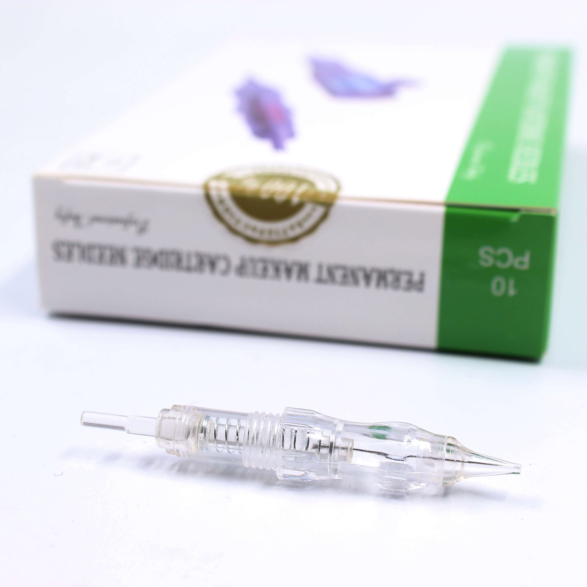F FLAT BMX Screw SMP Permanent Makeup Cartridge Needles for BMX Permanent makeup Machine 10PCS