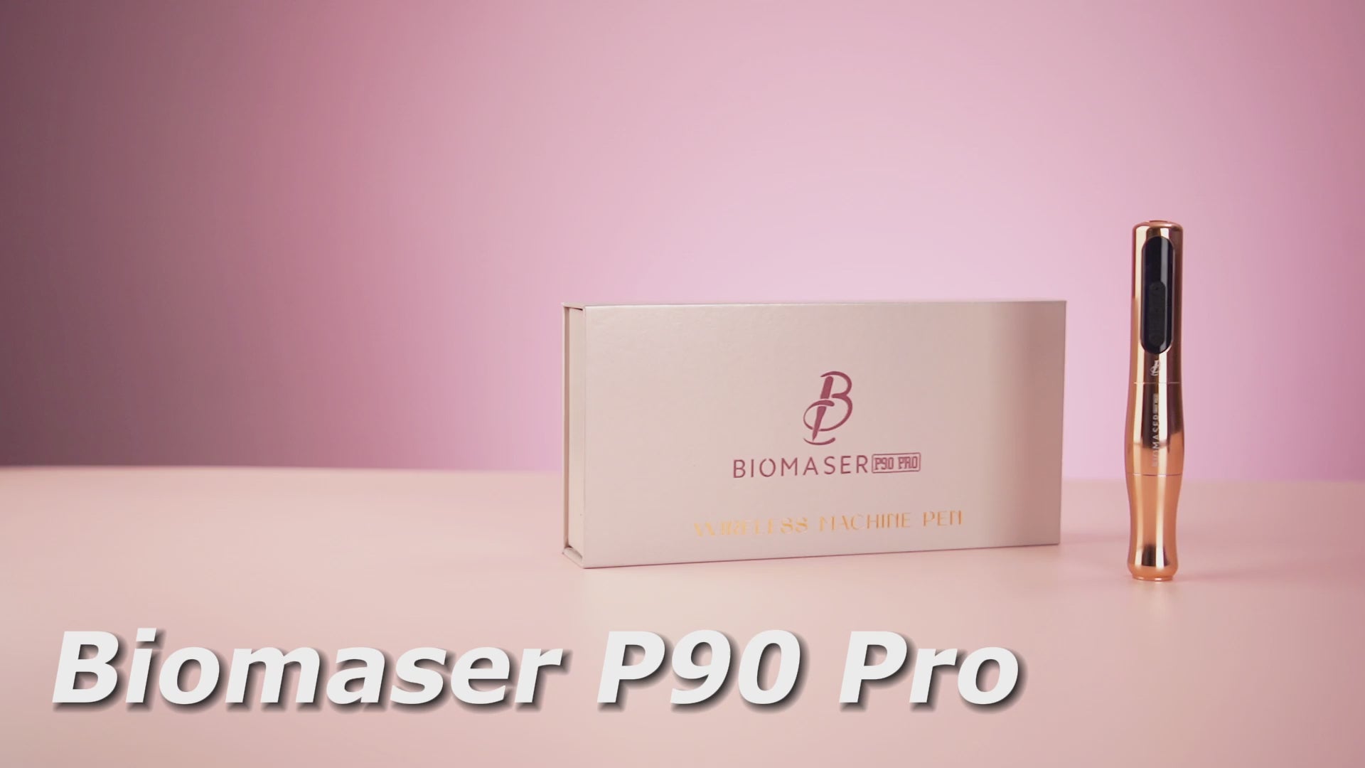 Biomaser P90 Pro Wireless Permanent Makeup Machine | 3.0 Adjustable Stroke Pen